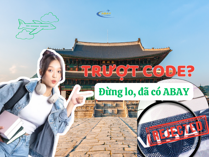 Trượt code du học hàn quốc